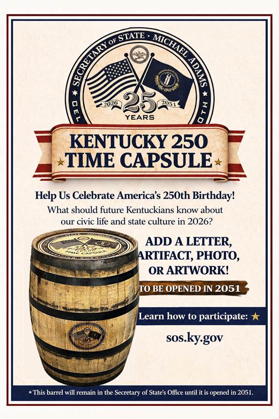Kentucky 250 Time Capsule Image